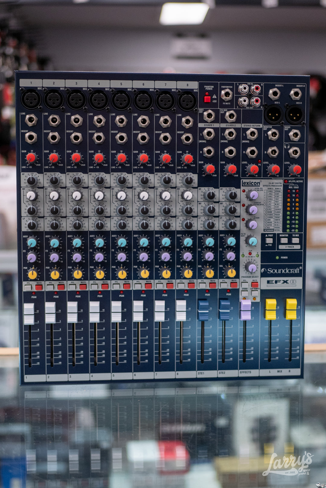 Soundcraft EFX8 8-Channel Mixer with Effects