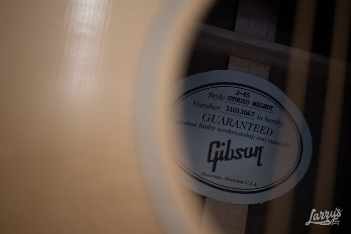 Gibson J-45 Studio Walnut - USED