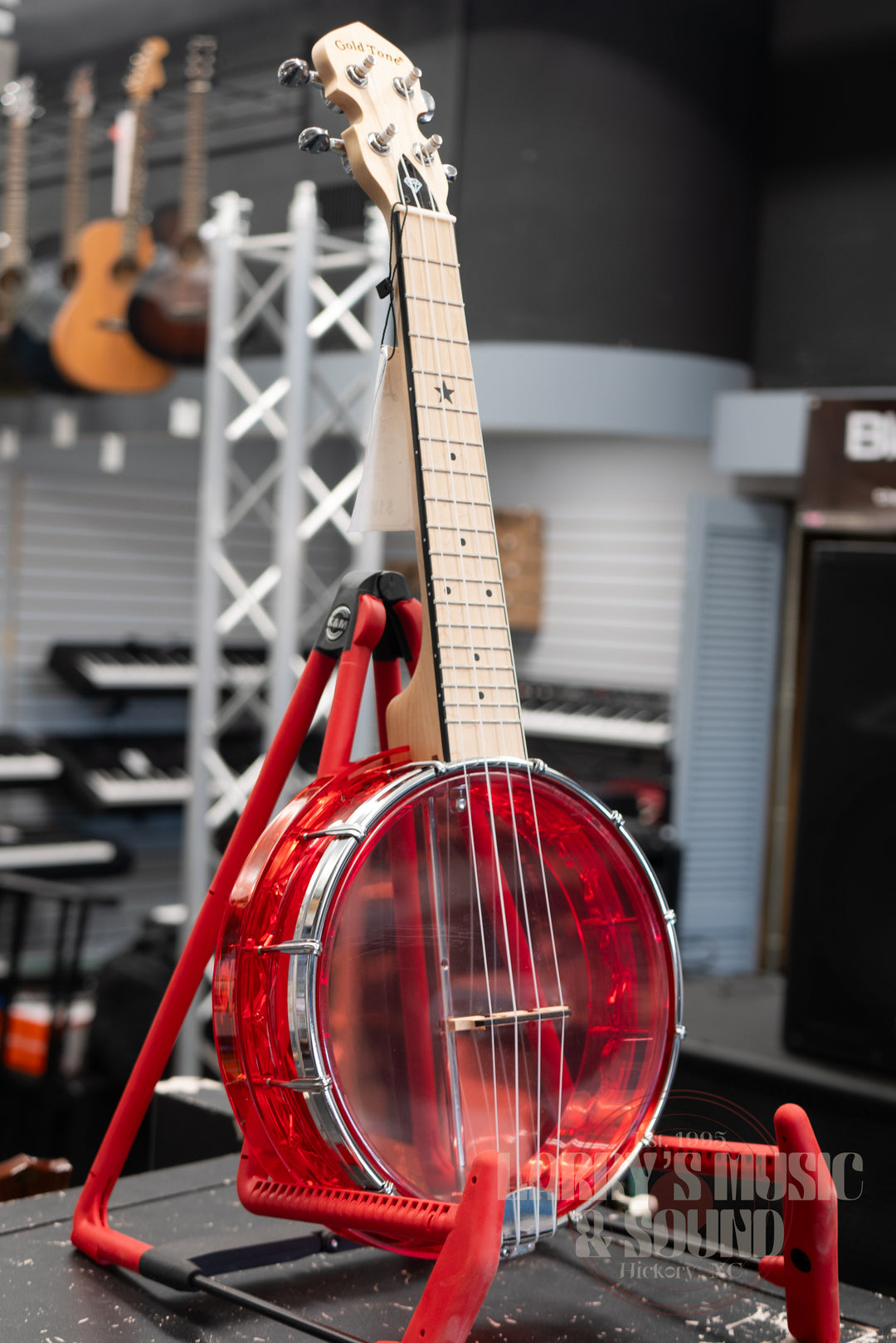 Gold Tone Little Gem Banjo Ukulele - Ruby
