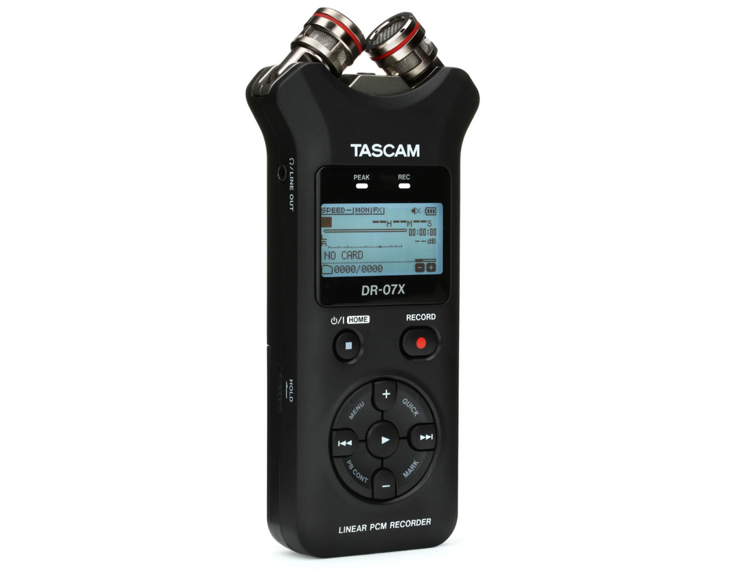 Tascam DR-07X Stereo Handheld Recorder