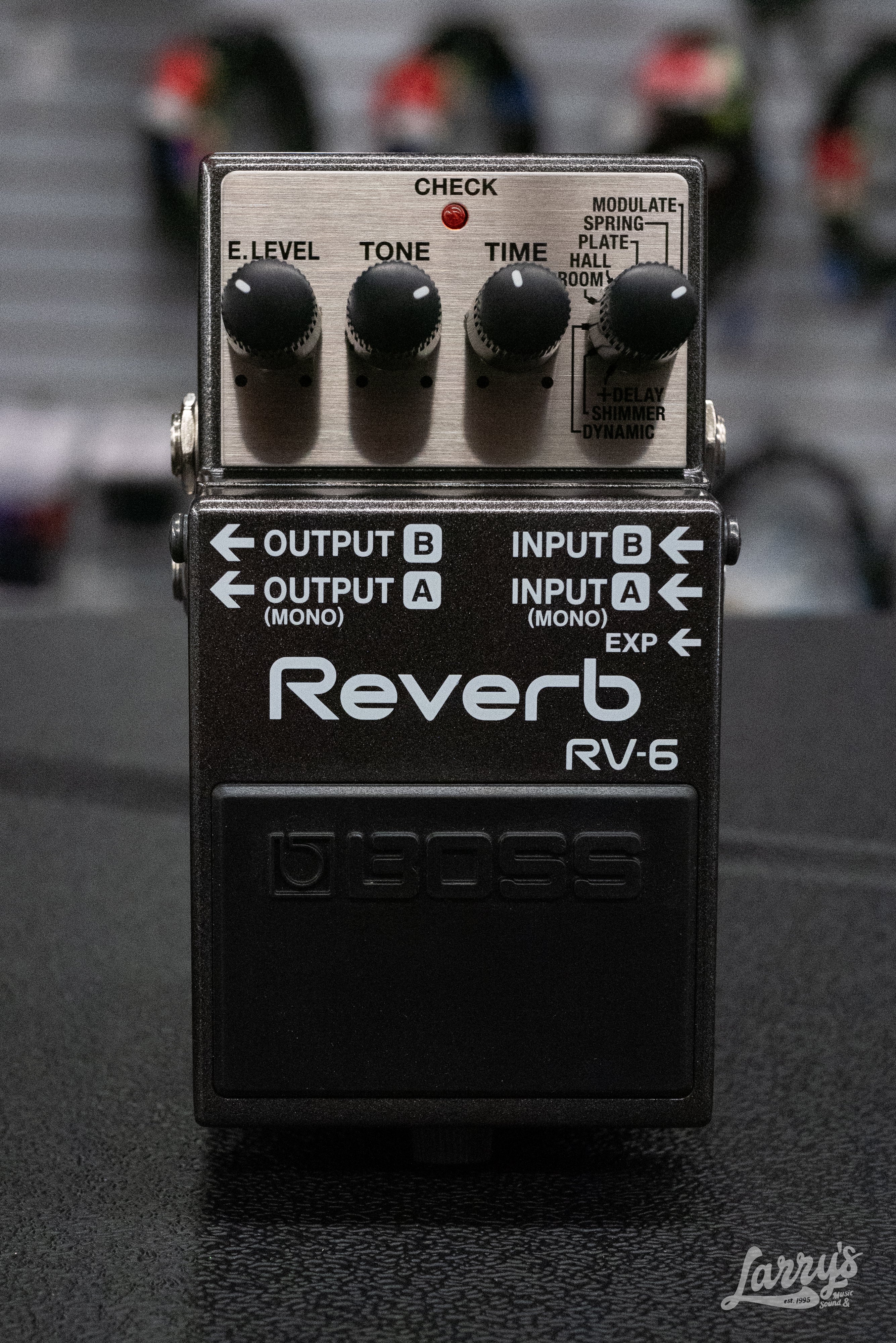 Boss RV-6 Digital Reverb Pedal – Larry's Music & Sound