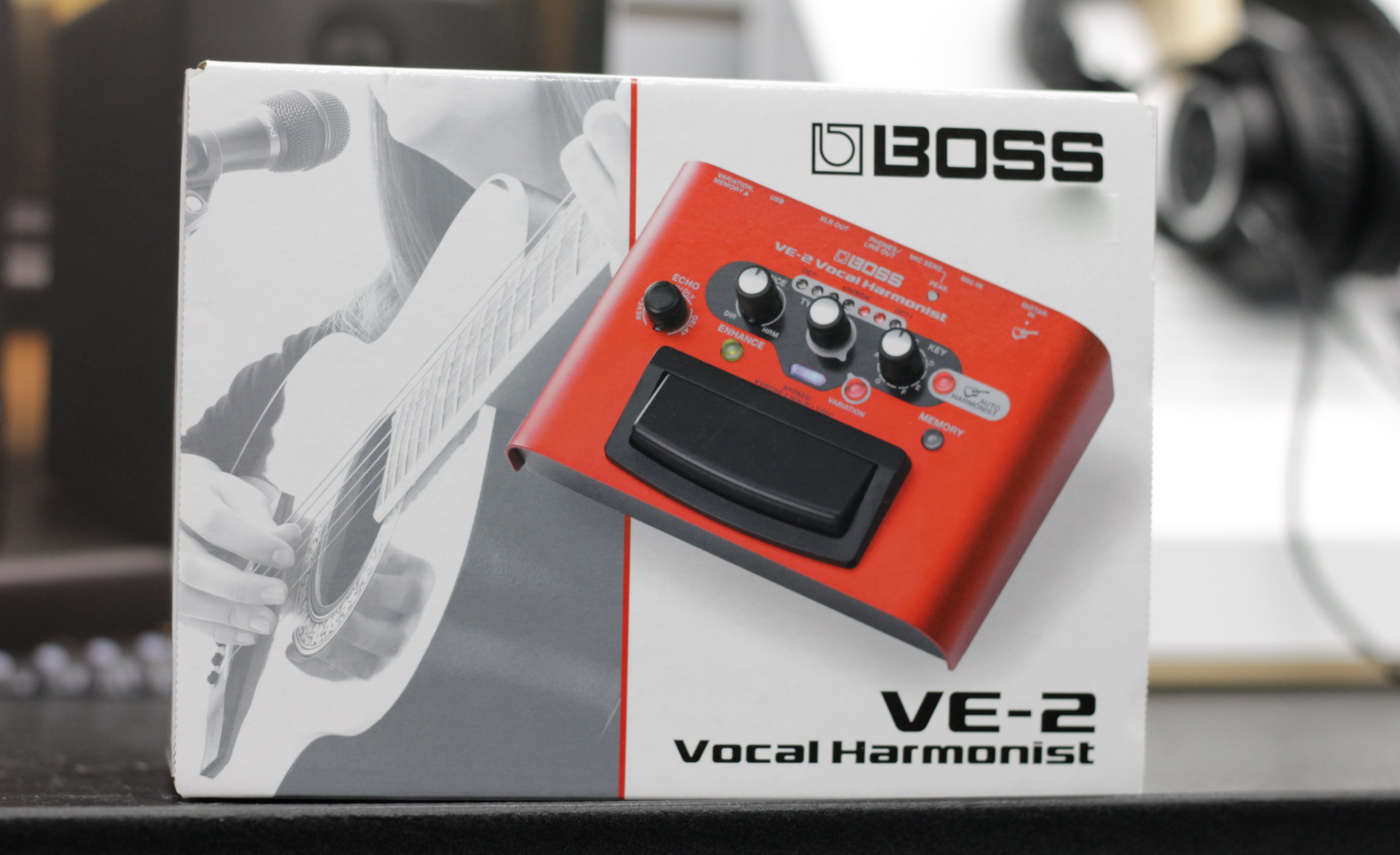 BOSS VE-2 Vocal Harmonist Pedal