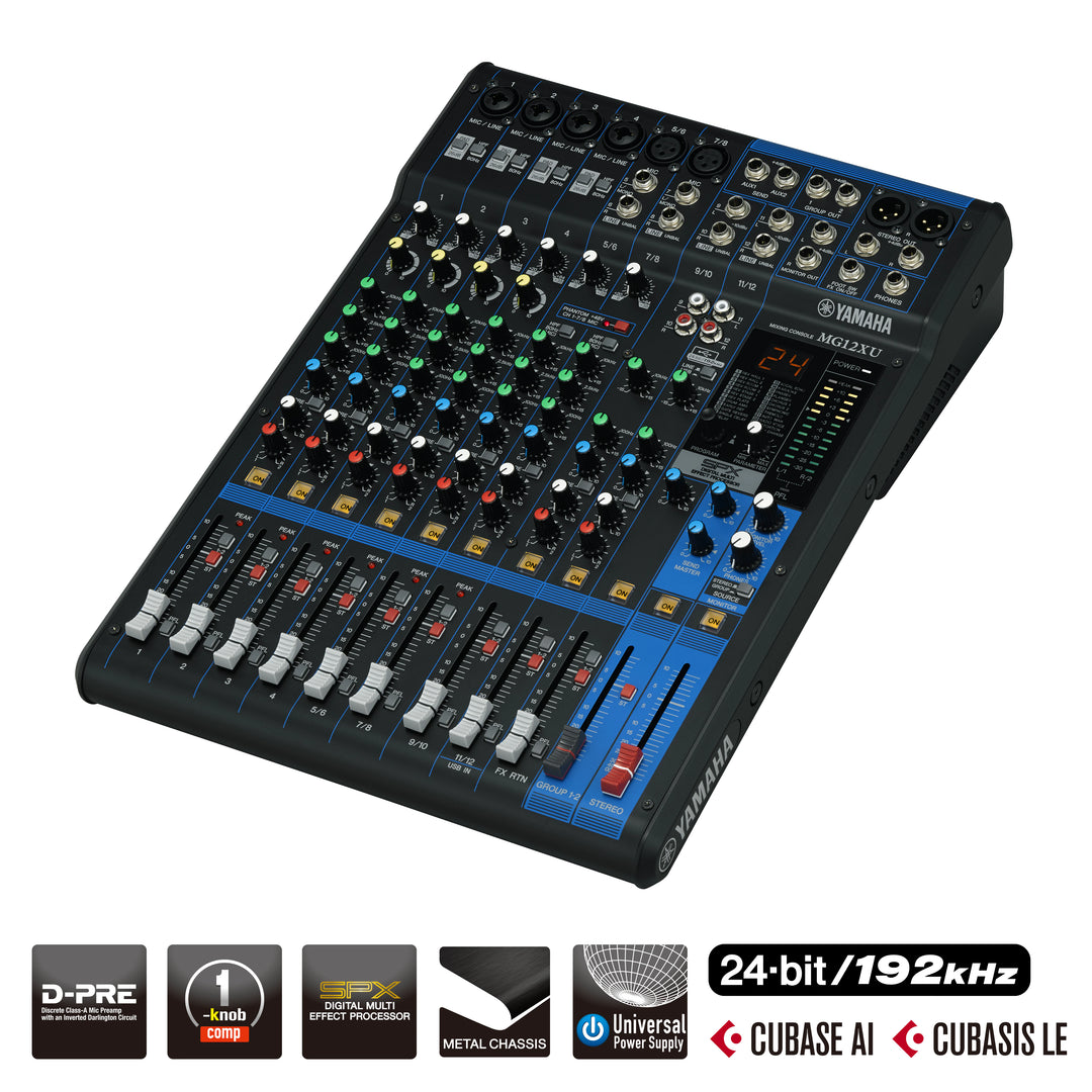 Yamaha MG12XU 12-Channel Mixing Console