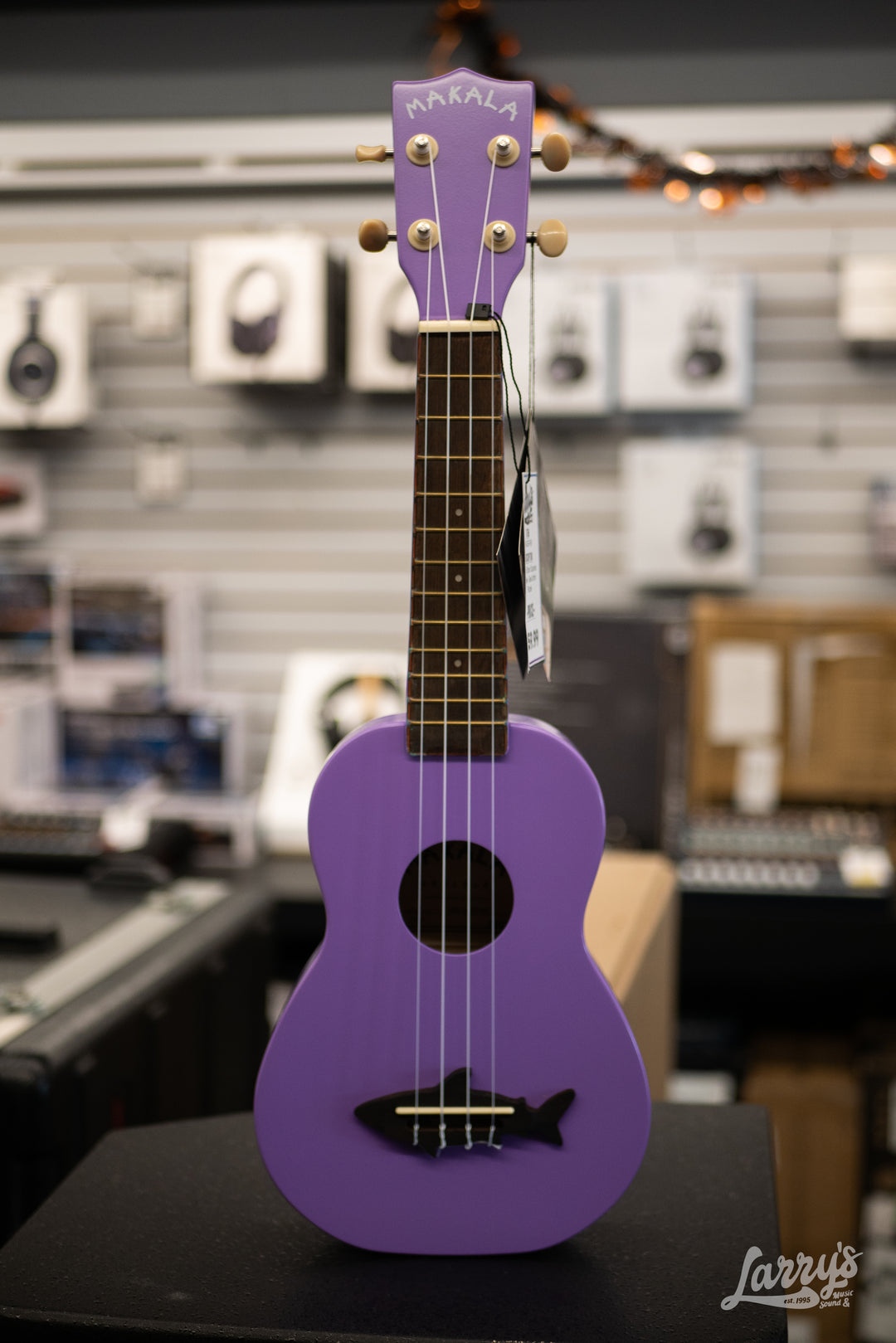 Makala Shark Soprano Ukulele - Sea Urchin Purple