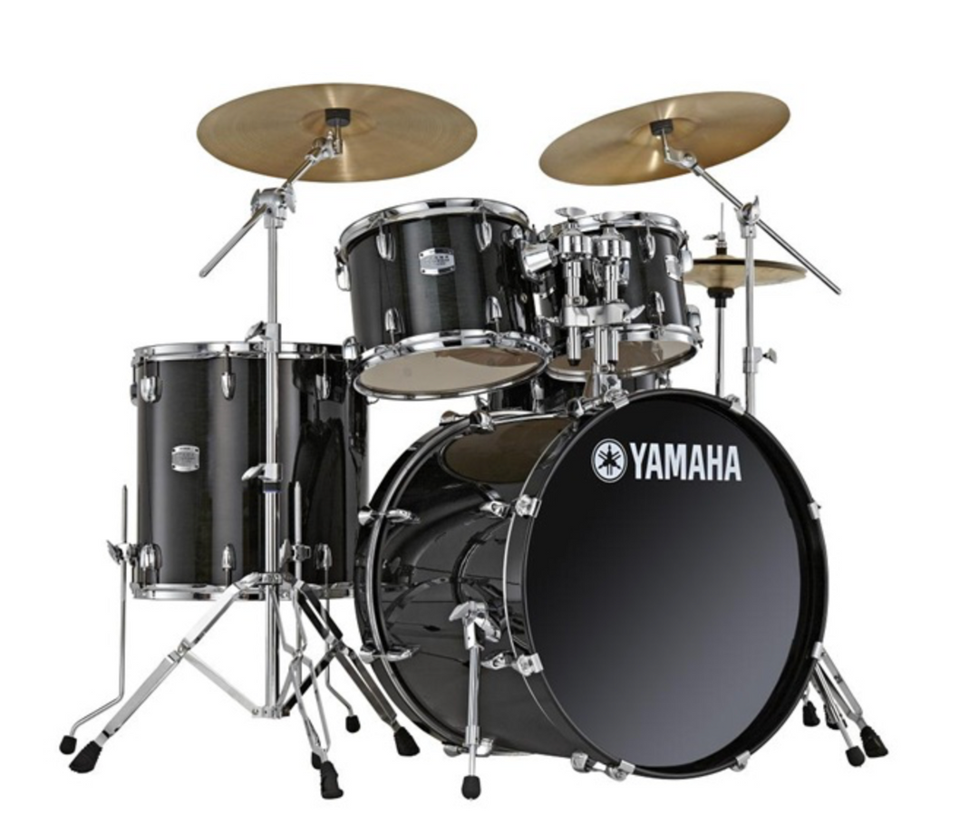 Yamaha Stage Custom Birch; Shells and Hardware 22" Kick - Raven Black
