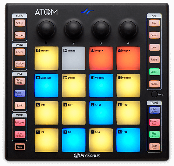 Presonus ATOM 16 Pad Midi Controller