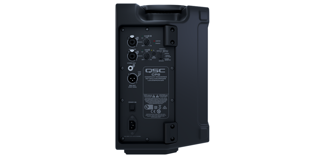 QSC CP8, 8'' 2-Way Powered Loudspeaker