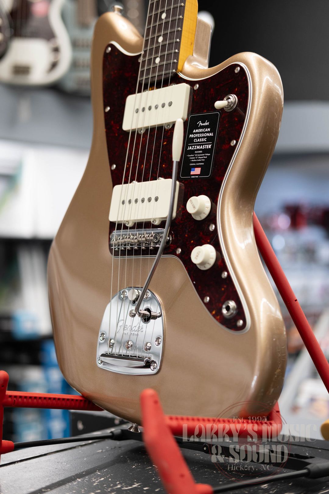 Fender American Professional Classic Jazzmaster - Faded Firemest Gold
