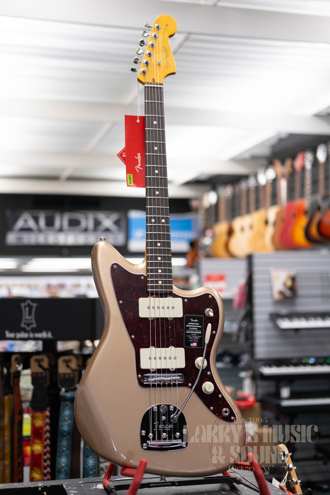 Fender American Professional Classic Jazzmaster - Faded Firemest Gold