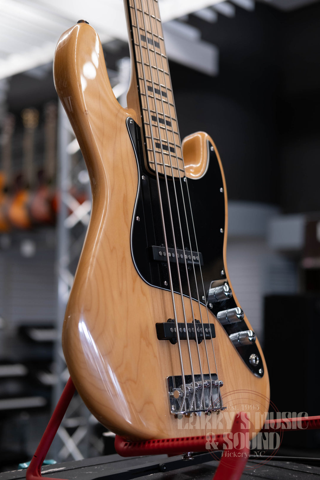 Squier Vintage Modified Jazz Bass V - Natural - USED