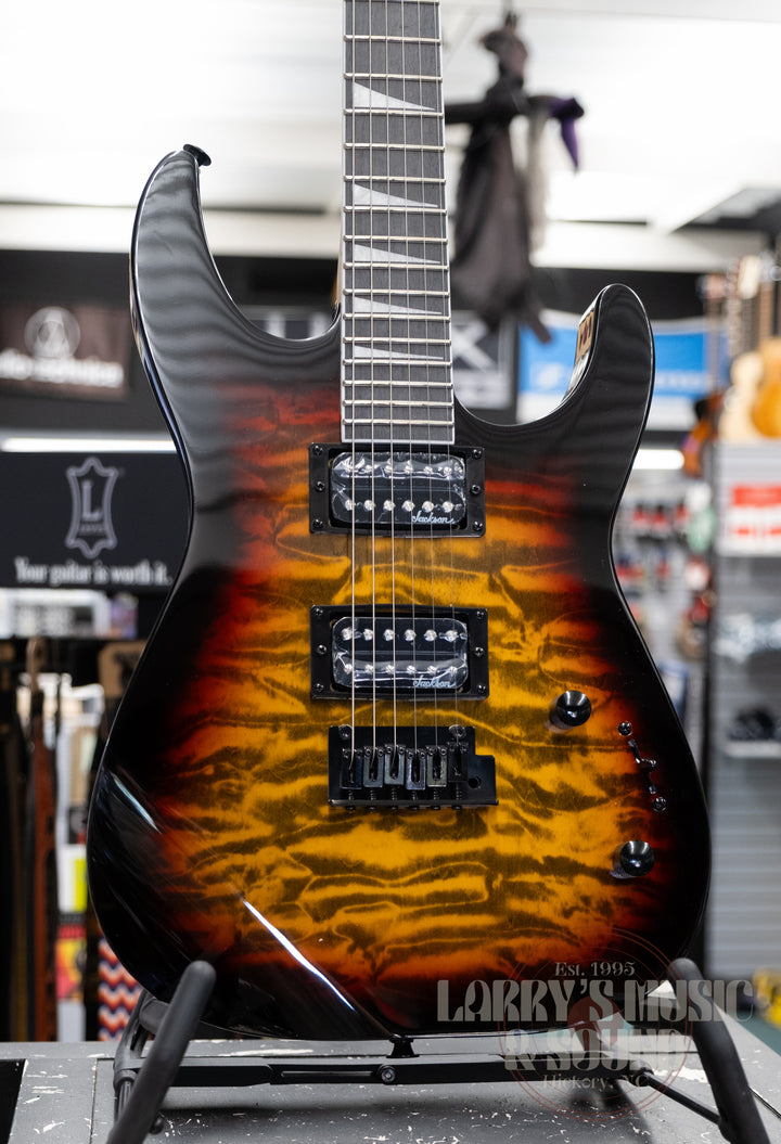 Jackson Dinky JS20 DKQ 2PT - Tobacco Burst