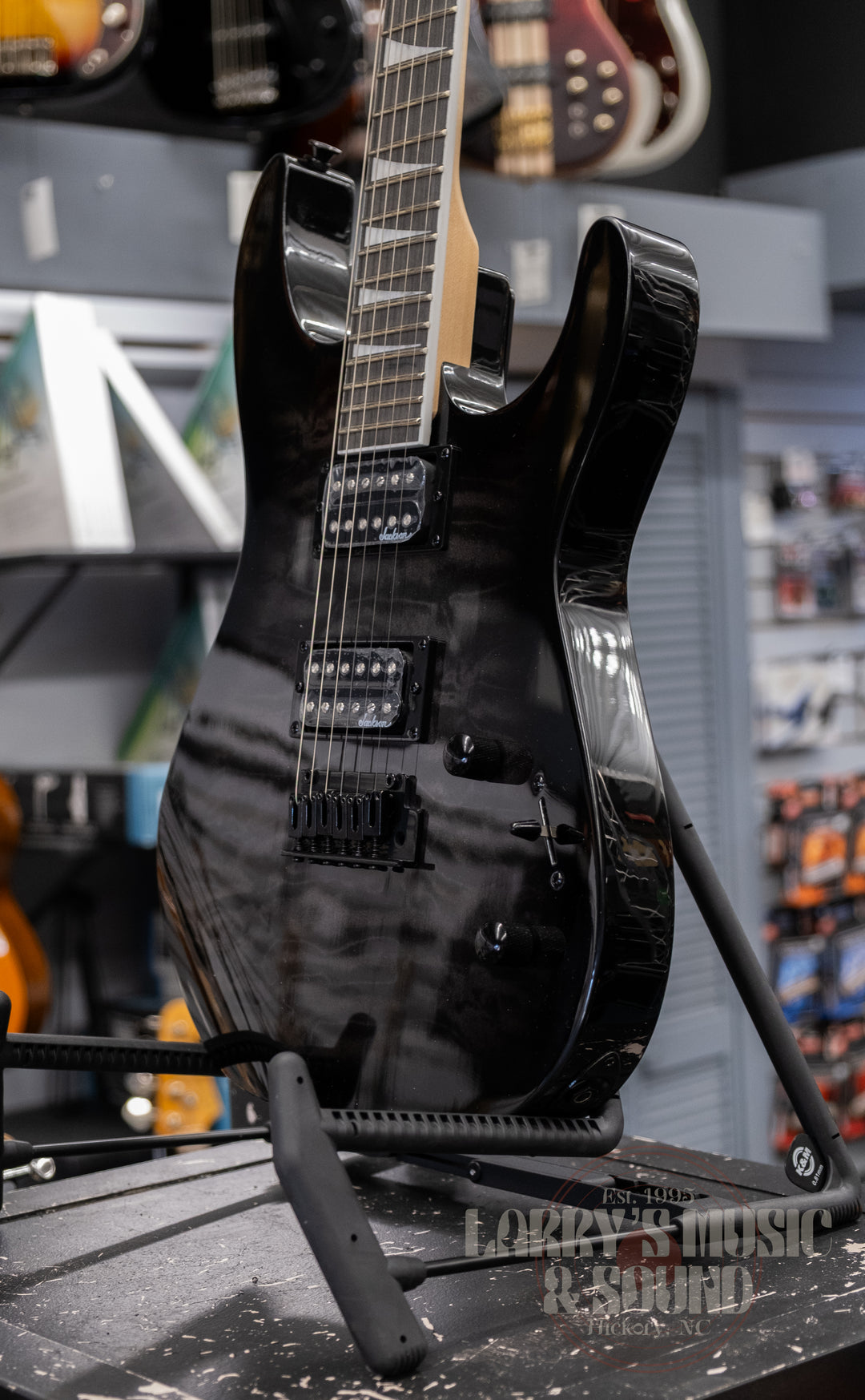Jackson Dinky JS20 DKQ 2PT - Transparent Black