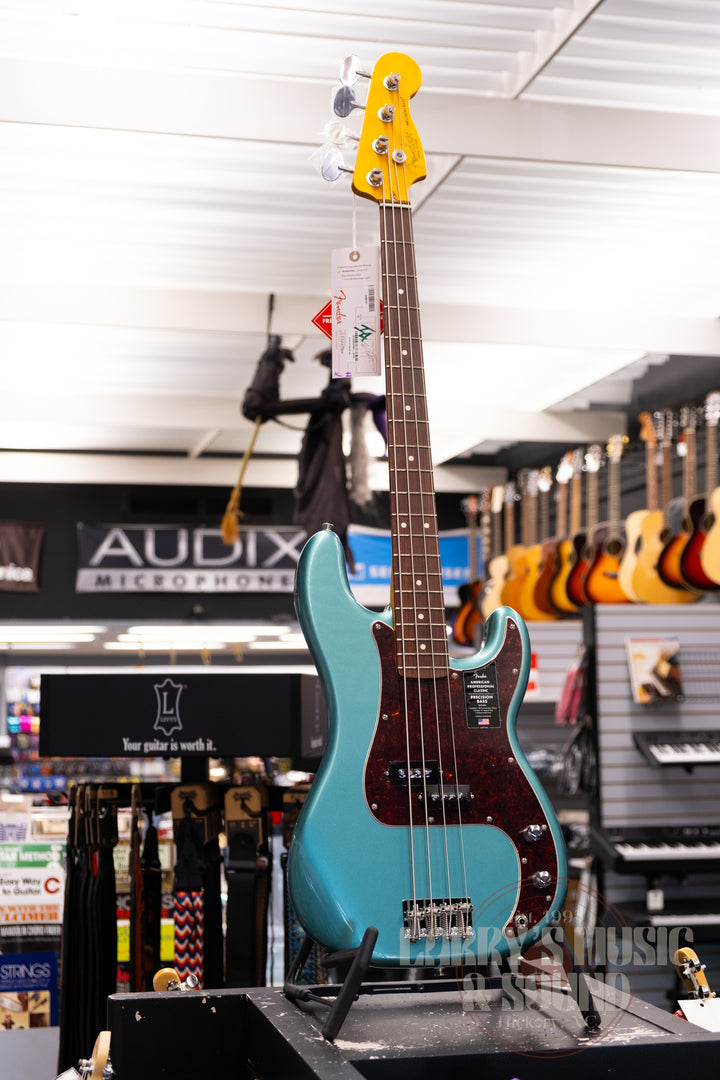 Fender American Professional Classic Precision Bass - Faded Sherwood Green Metallic