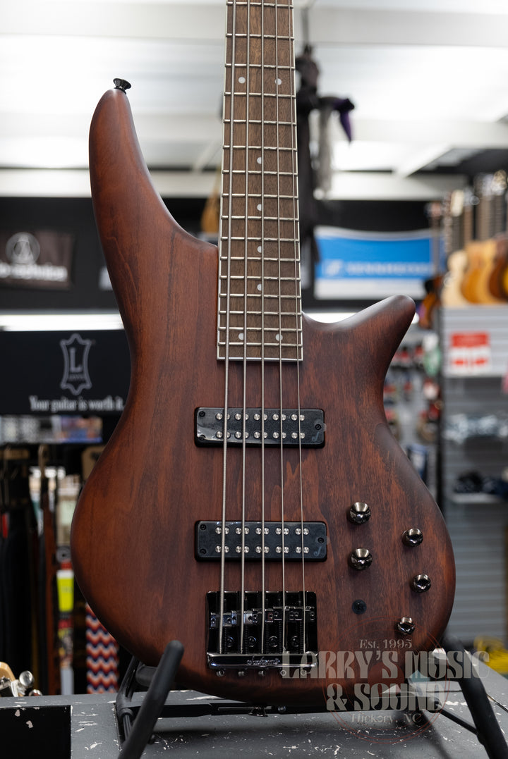 Jackson Spectra JS3V 5-String Bass - Walnut Stain