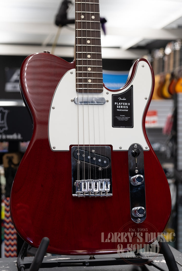 Fender Player II Telecaster - Transparent Cherry - Chambered