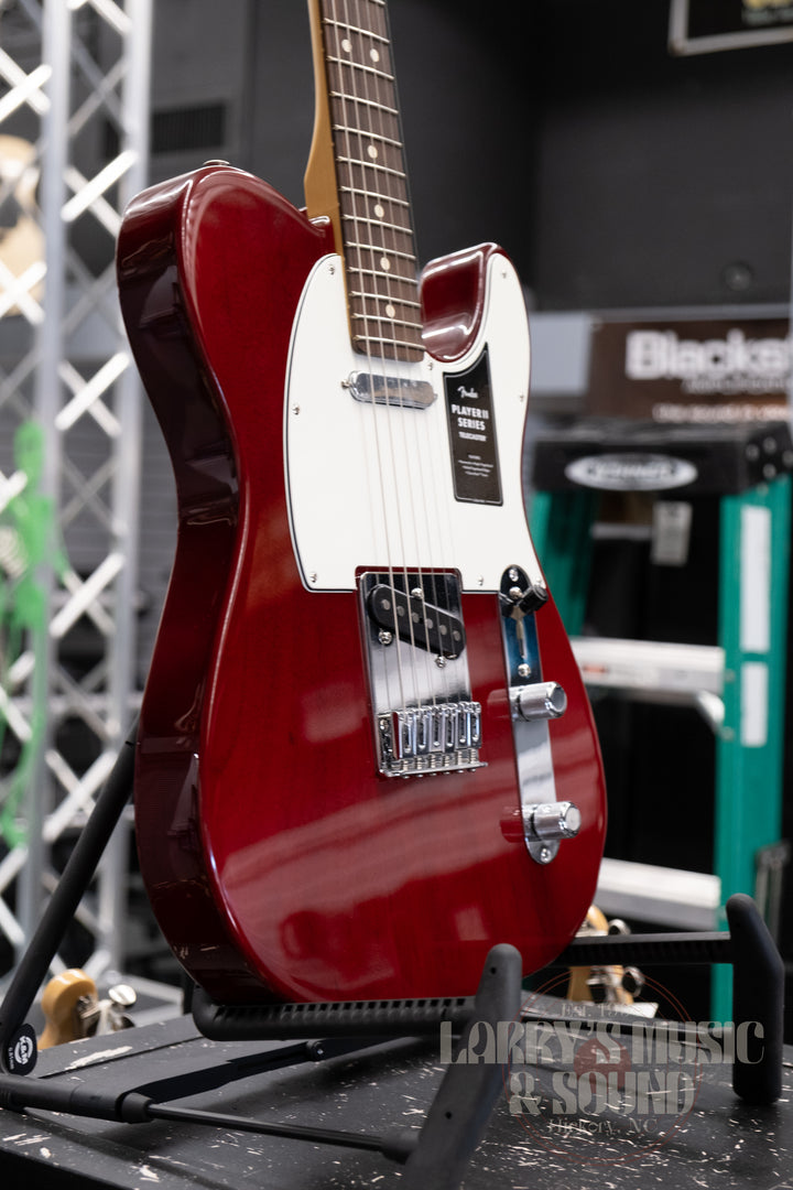 Fender Player II Telecaster - Transparent Cherry - Chambered