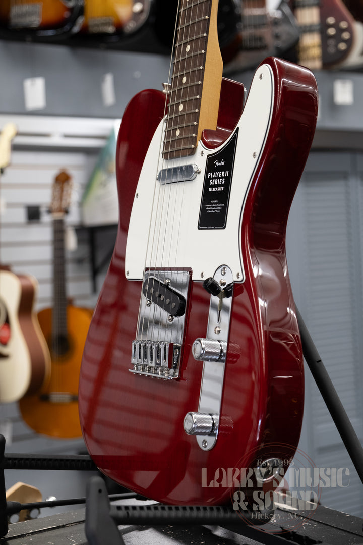 Fender Player II Telecaster - Transparent Cherry - Chambered