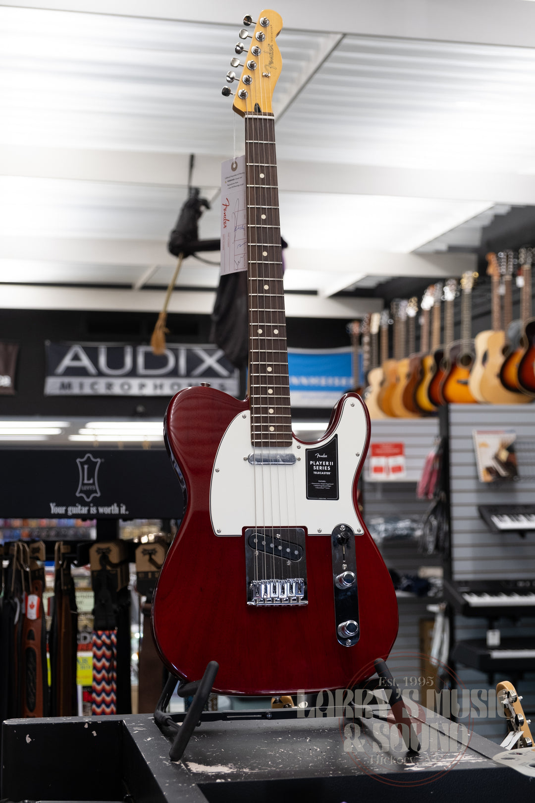 Fender Player II Telecaster - Transparent Cherry - Chambered