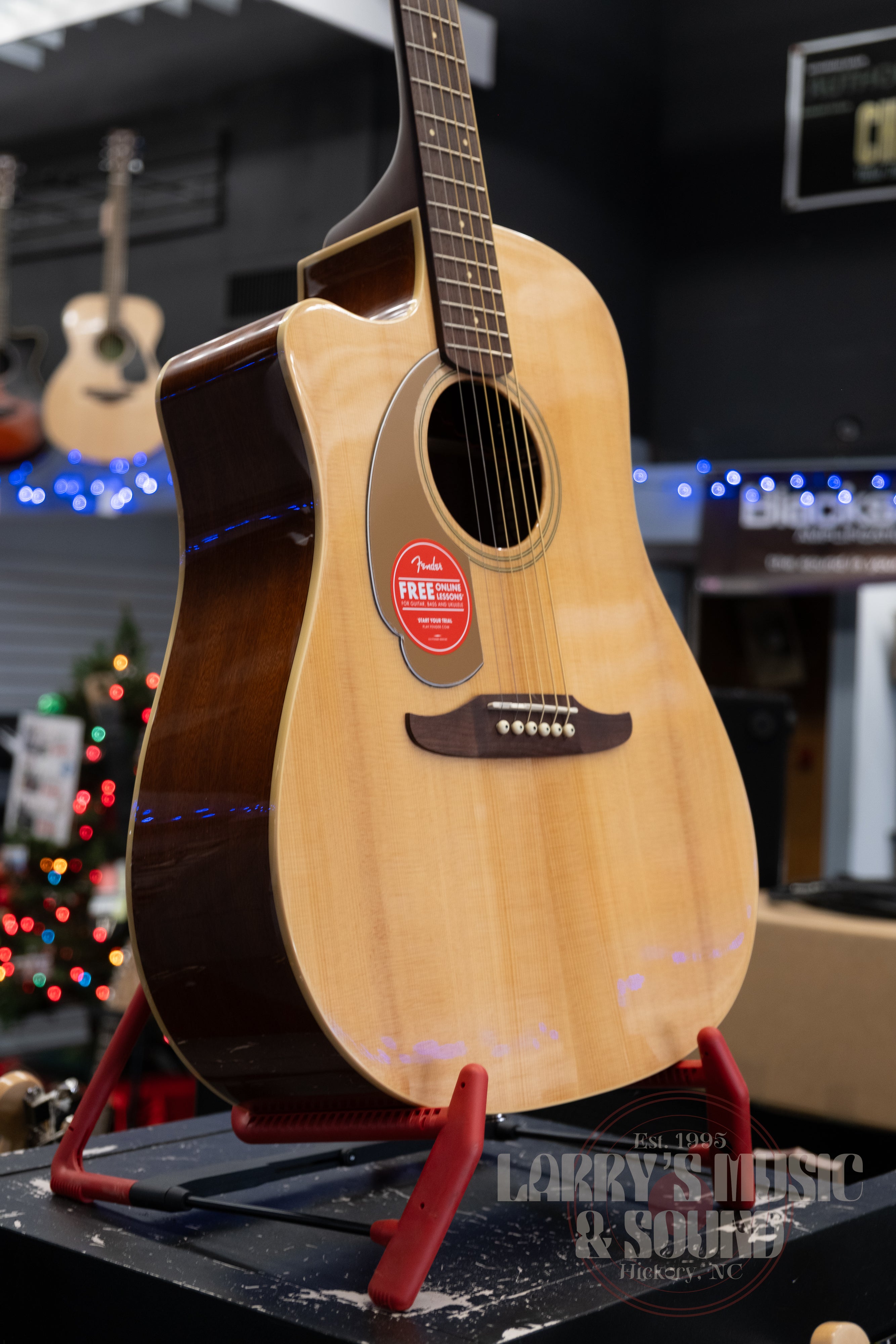 Fender Redondo Player Left-Handed - Natural – Larry's Music & Sound