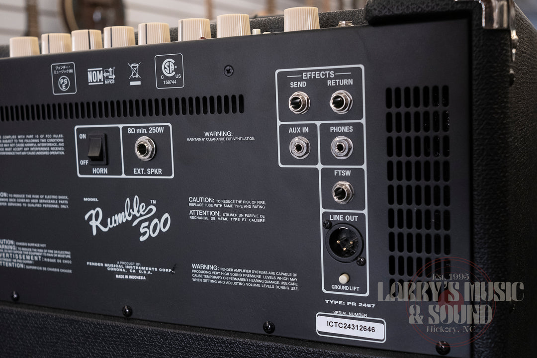 Fender Rumble 500 Bass Amp
