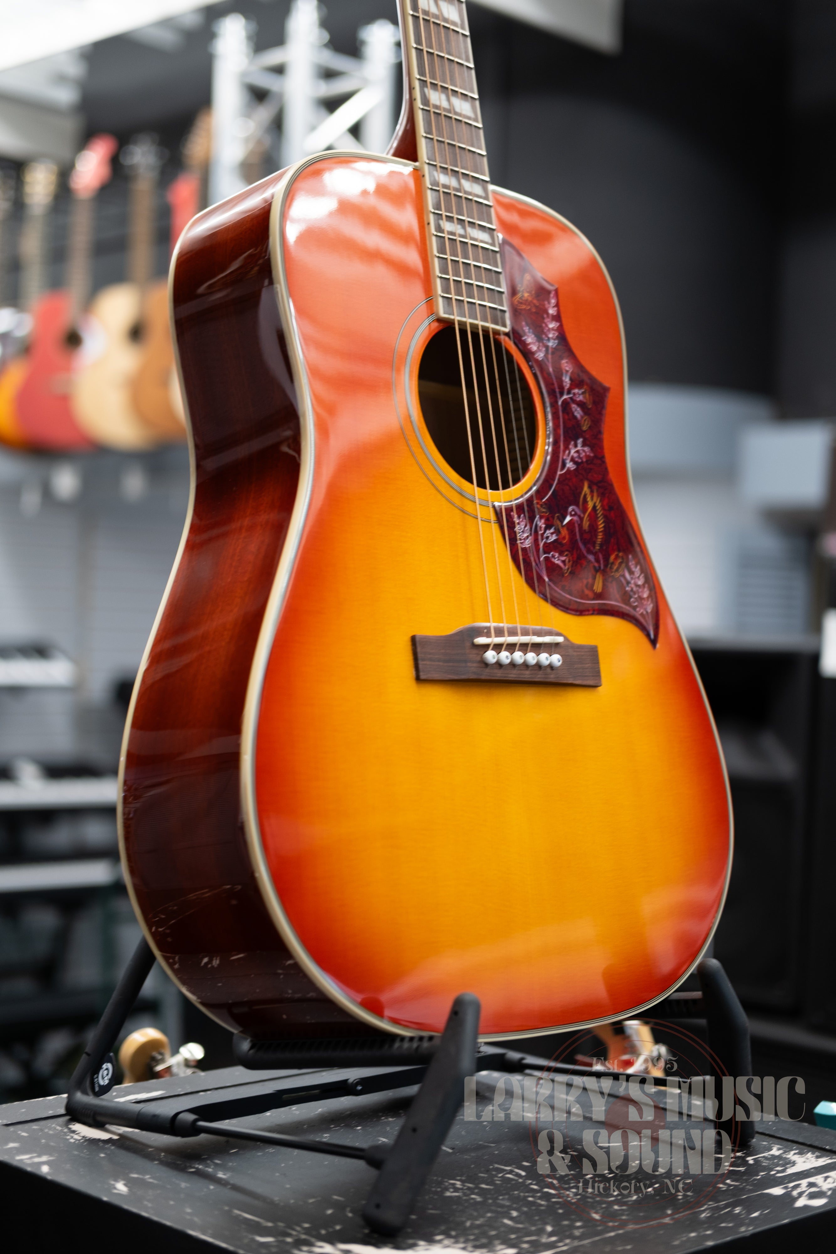 Epiphone Hummingbird Studio - Faded Cherry Sunburst – Larry's