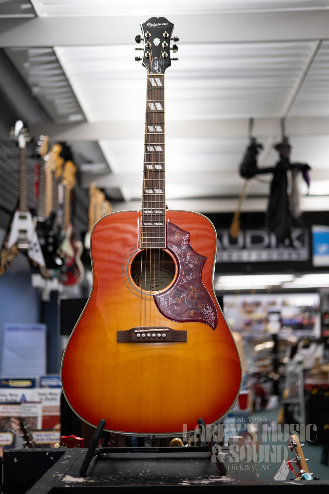 Epiphone Hummingbird Studio - Faded Cherry Sunburst