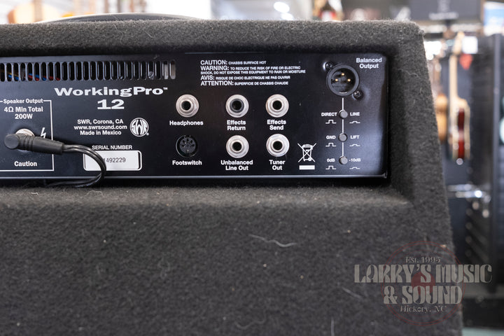 SWR Working Pro 12 Bass Amp - USED