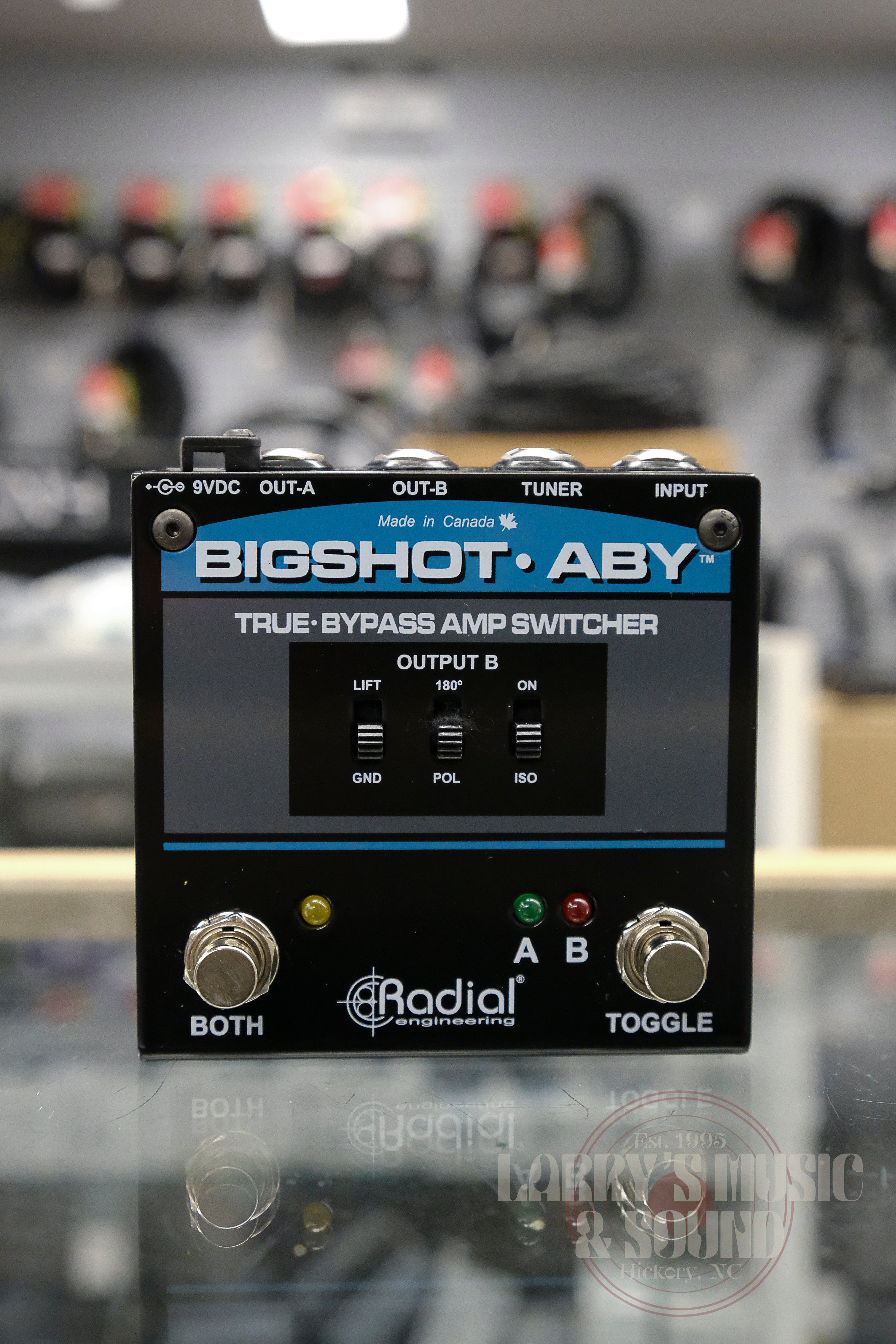 Radial Engineering Bigshot ABY Pedal – Larry's Music & Sound