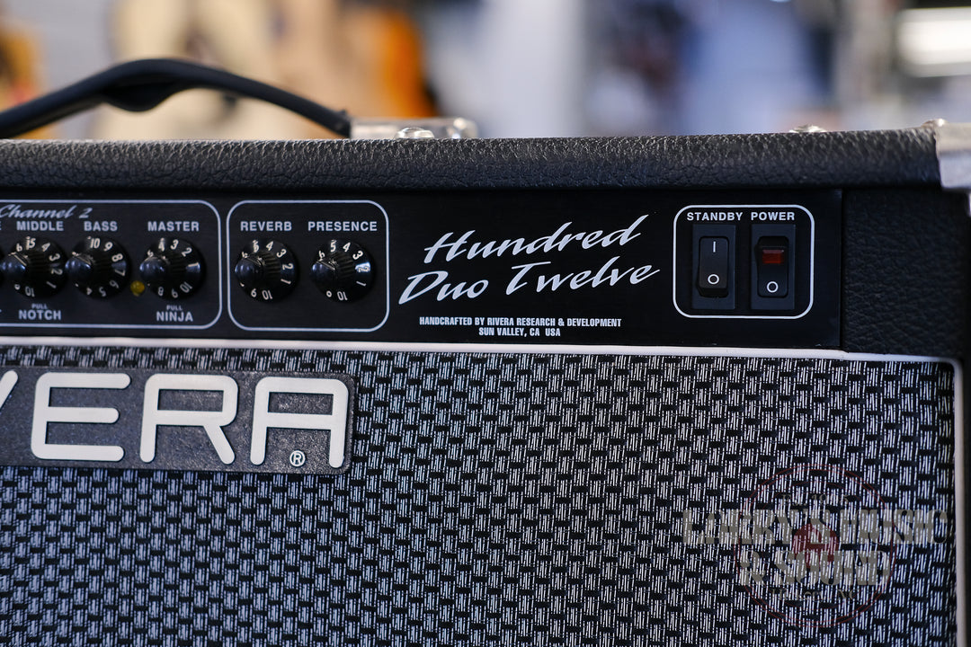 Rivera Hundred Duo Twelve combo amp w/ Road Case - USED