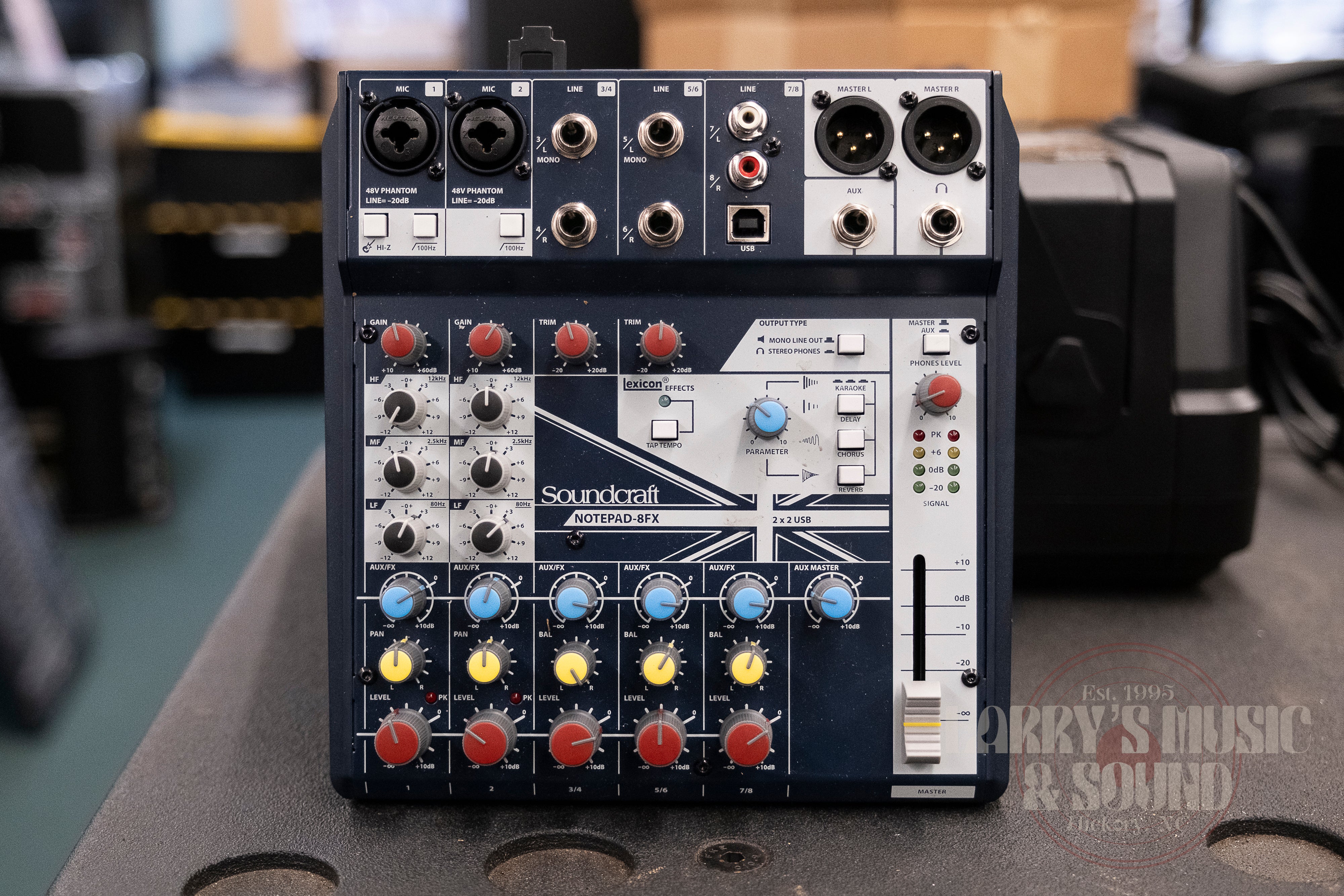 Soundcraft Notepad 8FX Mixer with Effects - USED – Larry's Music