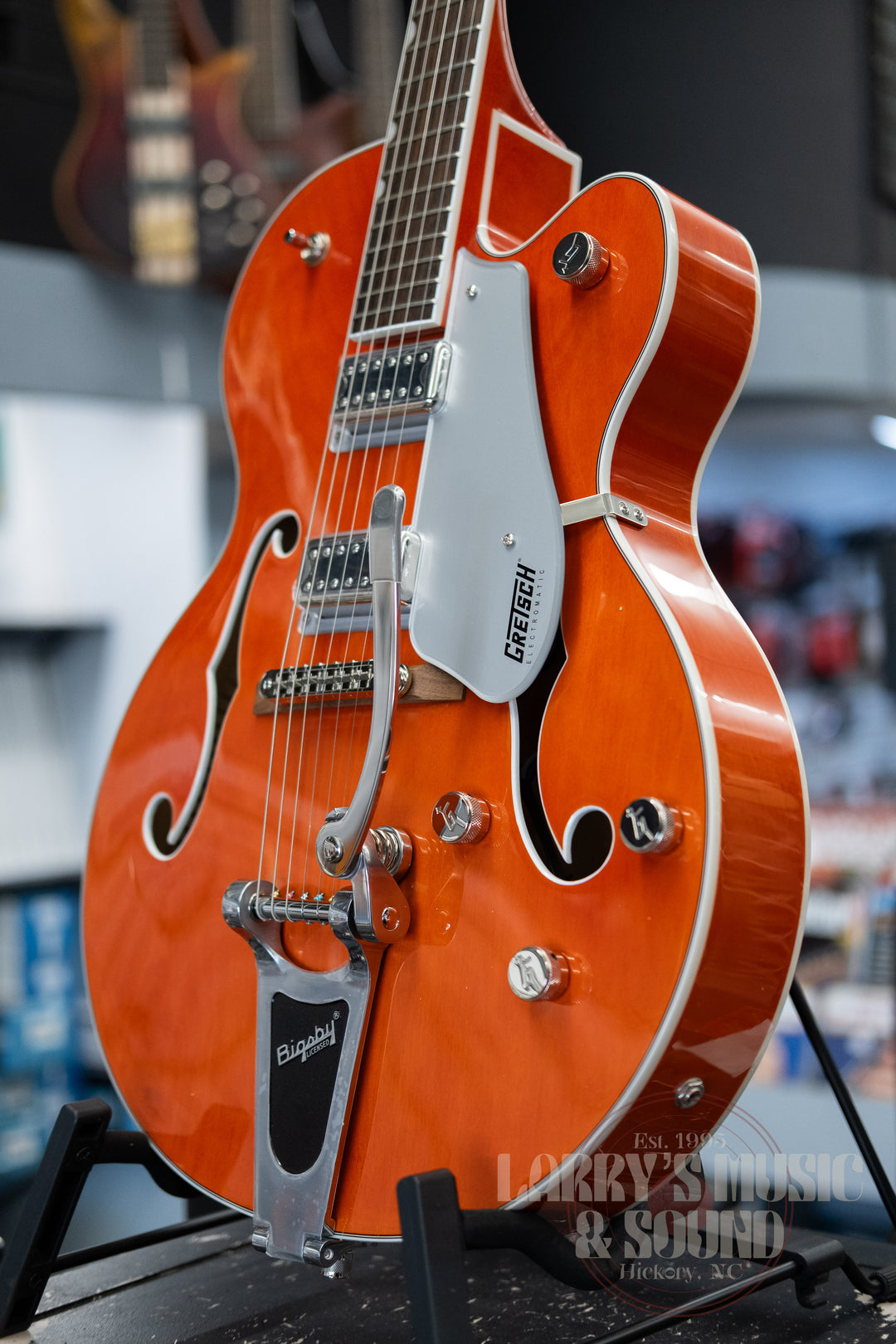 Gretsch G540T Electromatic Classic Hollow Body Single-Cut with Bigsby - Orange Stain