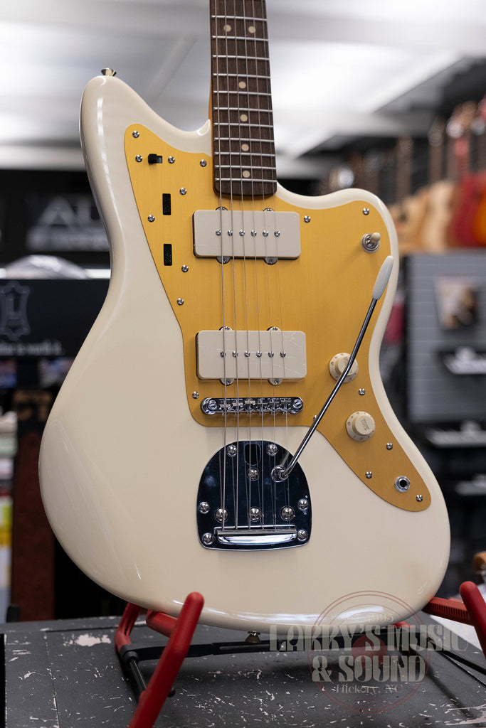Squier J. Mascis Jazzmaster - Vintage White – Larry's Music & Sound