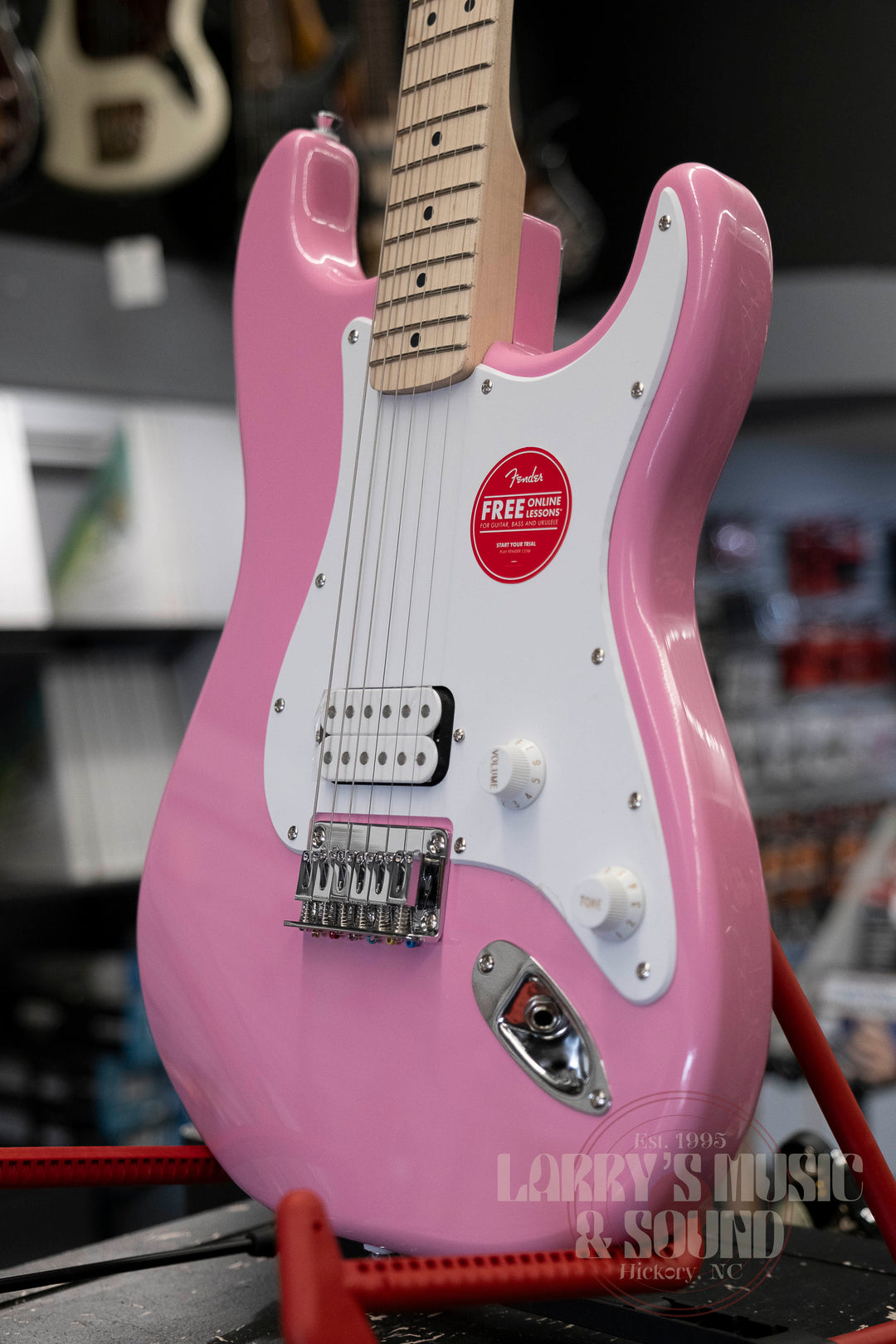 Squier Sonic Stratocaster HT H - Flash Pink