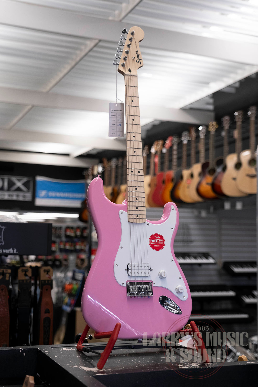 Squier Sonic Stratocaster HT H - Flash Pink