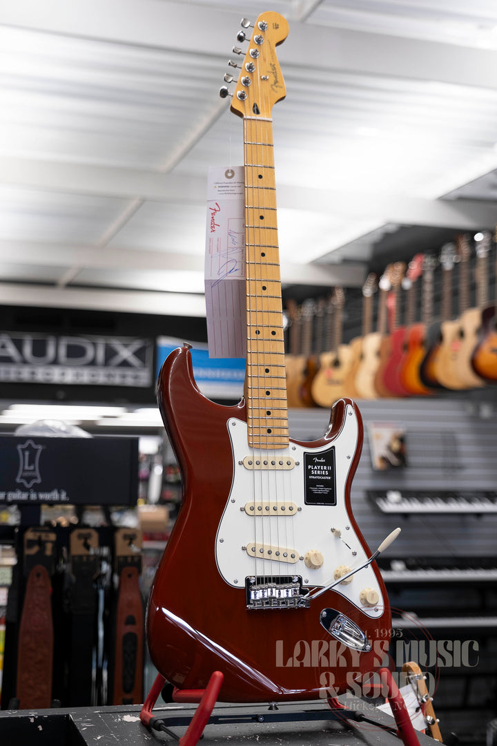 Fender Player II Stratocaster - Transparent Mocha Burst