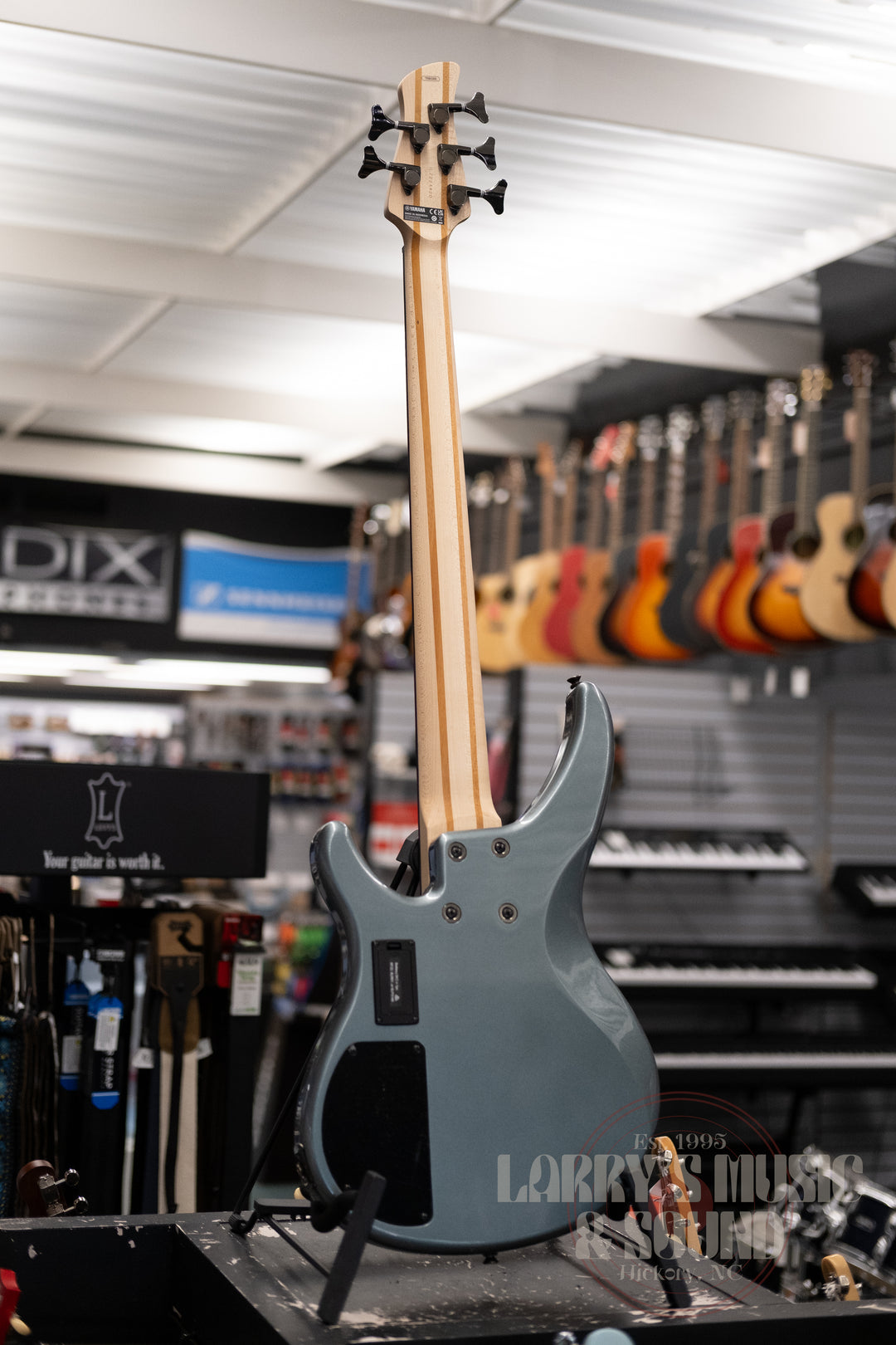 Yamaha TRBX-505 5-String Bass Guitar- Mist Green