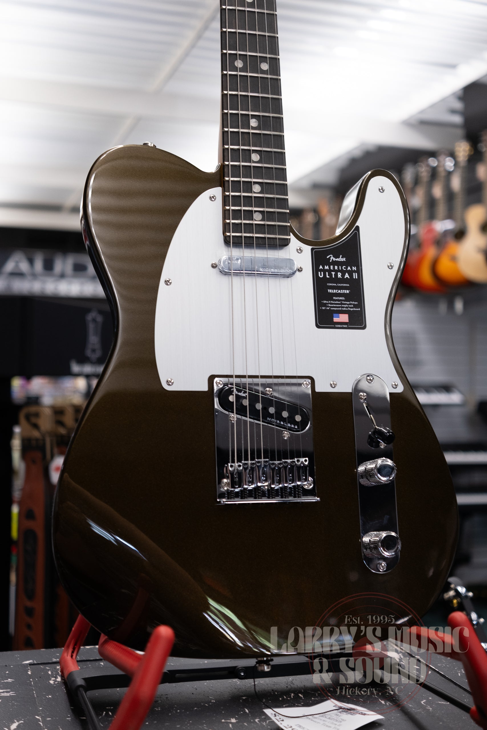 Fender American Ultra II Telecaster - Texas Tea – Larry's Music
