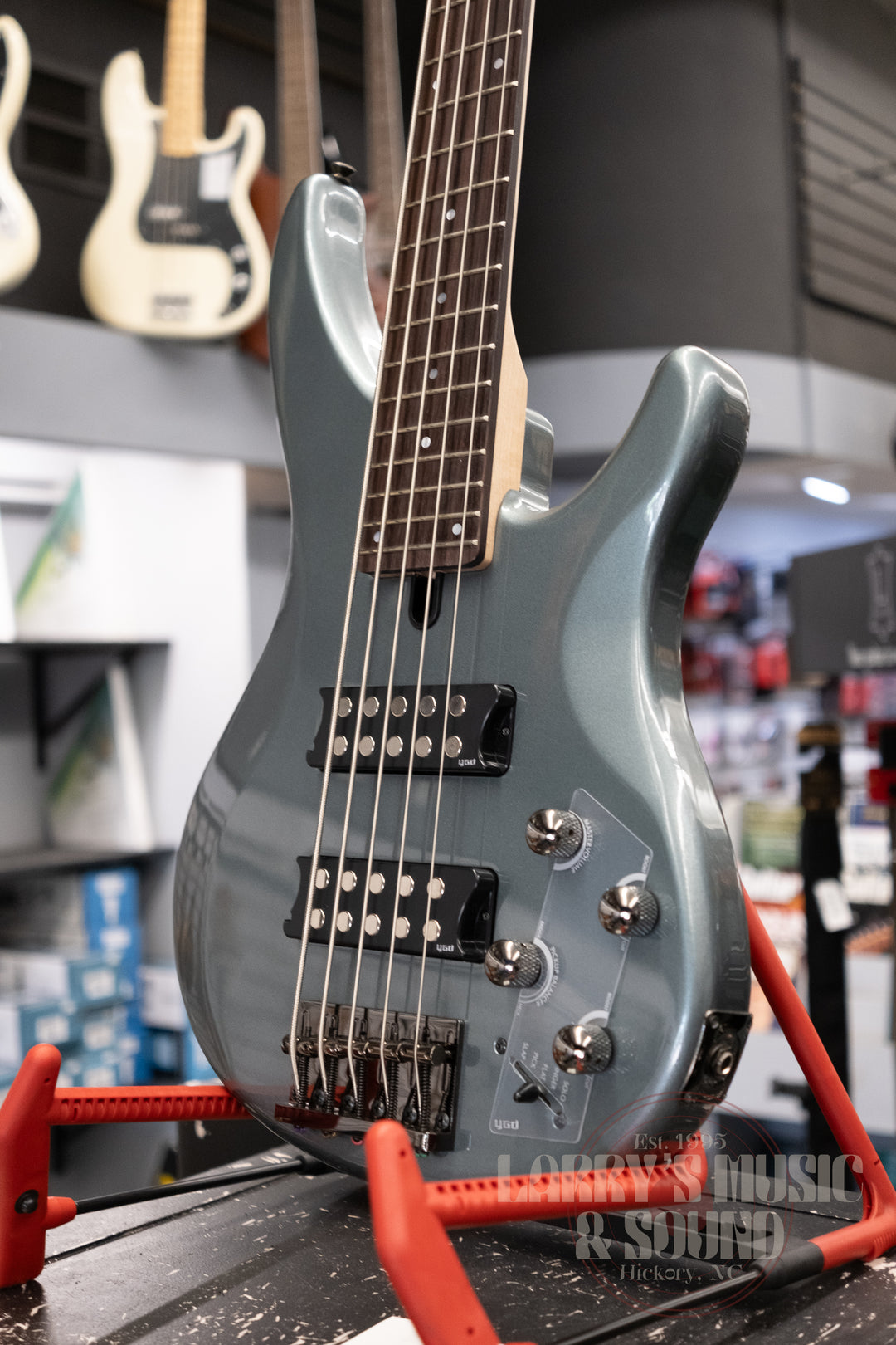 Yamaha TRBX-305 5-string Active Bass - Mist Green