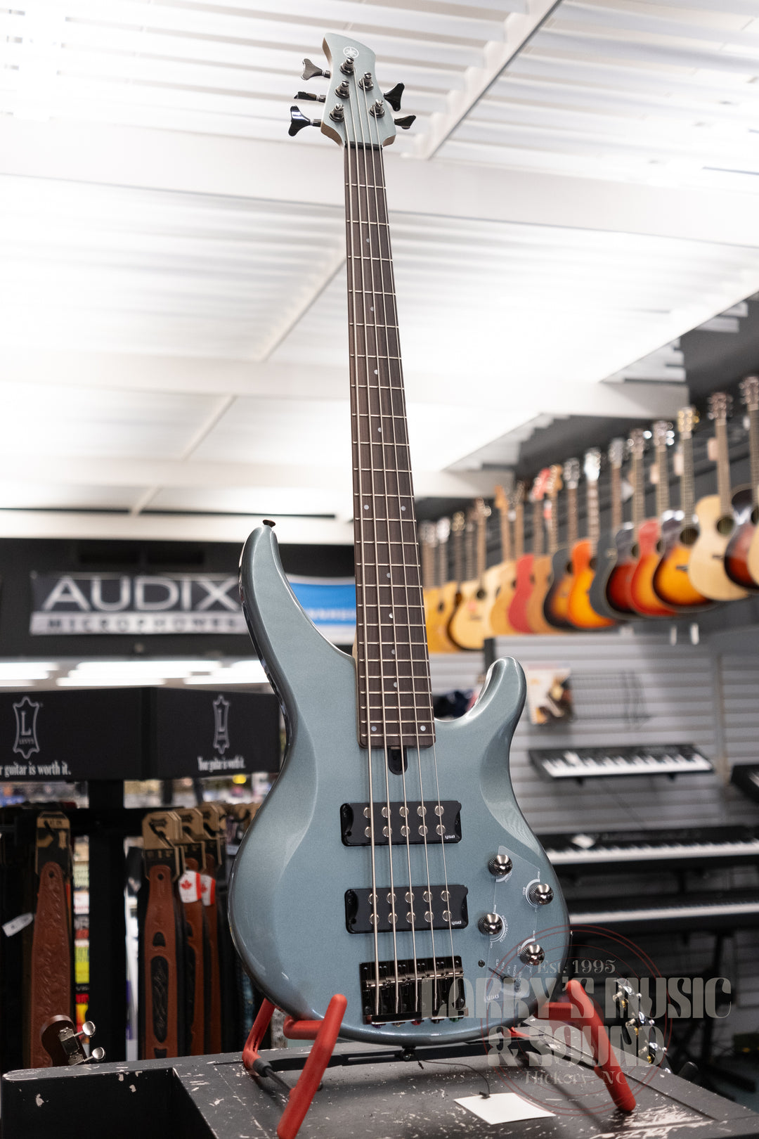 Yamaha TRBX-305 5-string Active Bass - Mist Green
