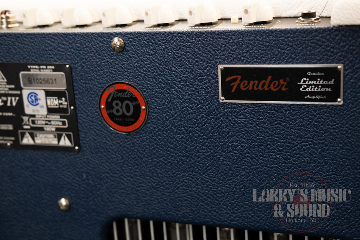 Fender Blues Jr. Limited Edition Color Trio - Red, White, and Blue with Cannabis Rex Speaker