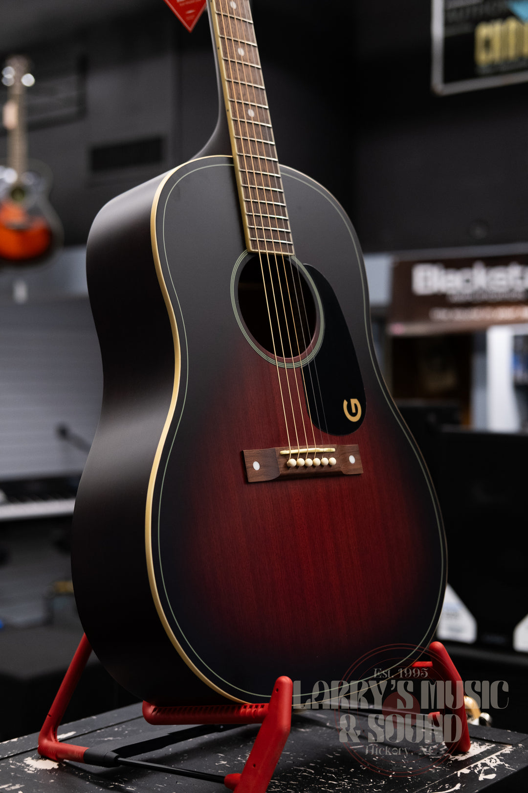 Gretsch Jim Dandy Dreadnought - Deep Cherry Burst