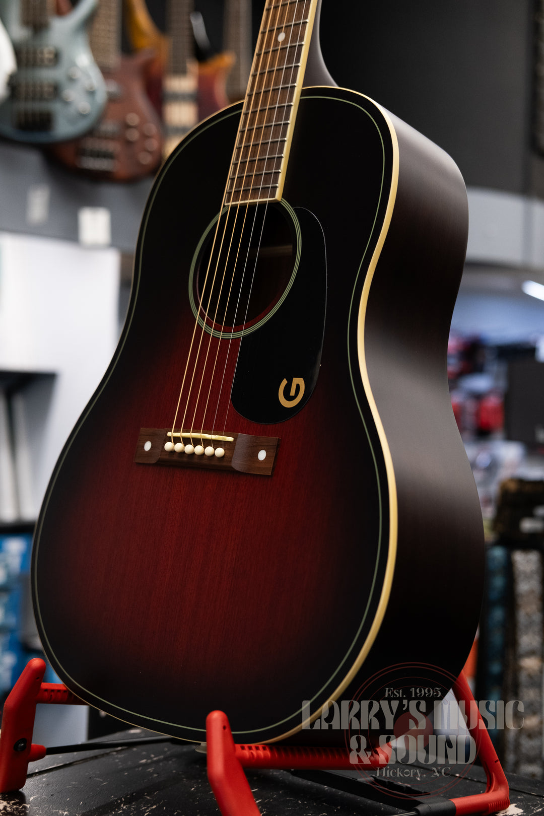 Gretsch Jim Dandy Dreadnought - Deep Cherry Burst