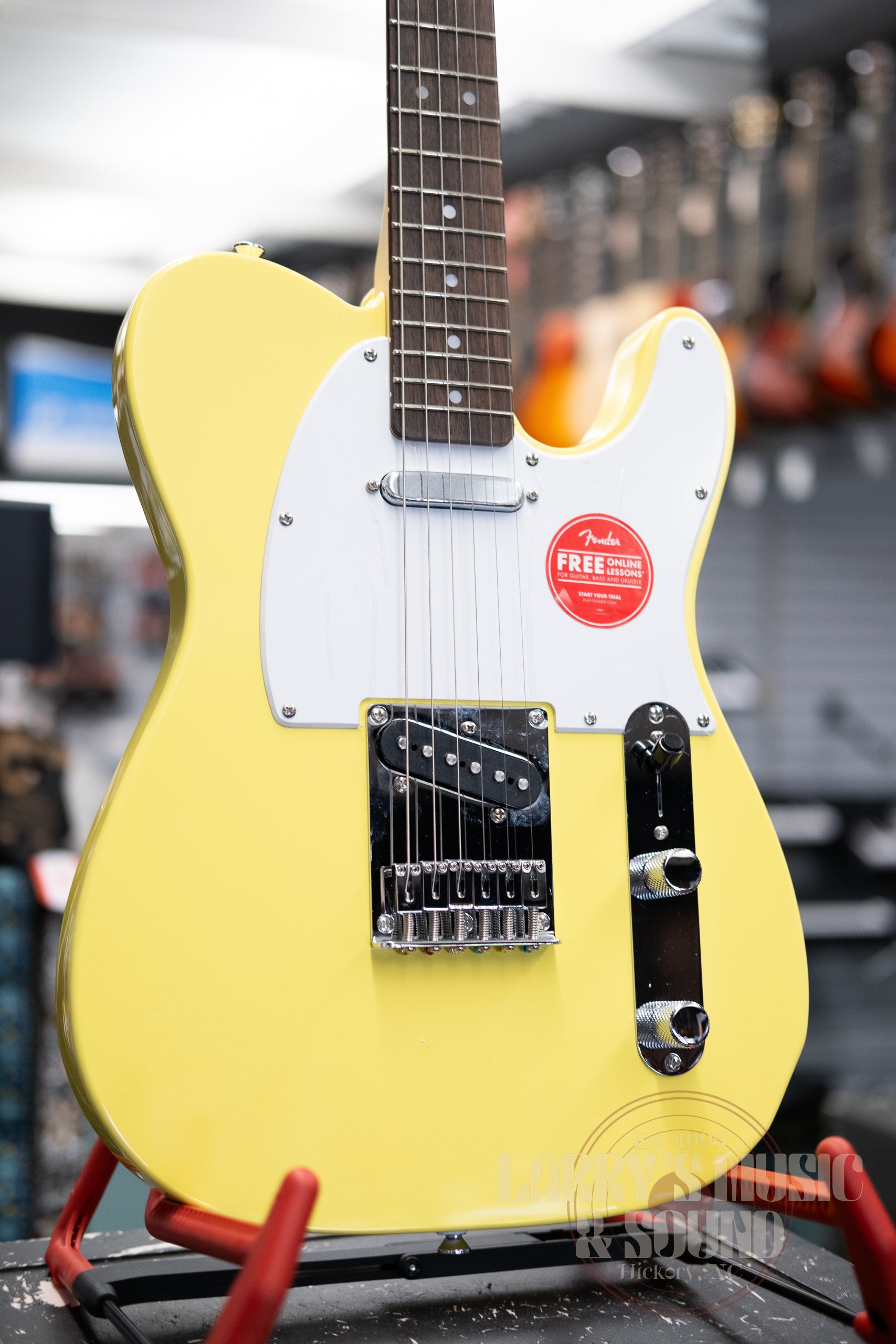 Squier Sonic Telecaster - Canary Yellow – Larry's Music & Sound