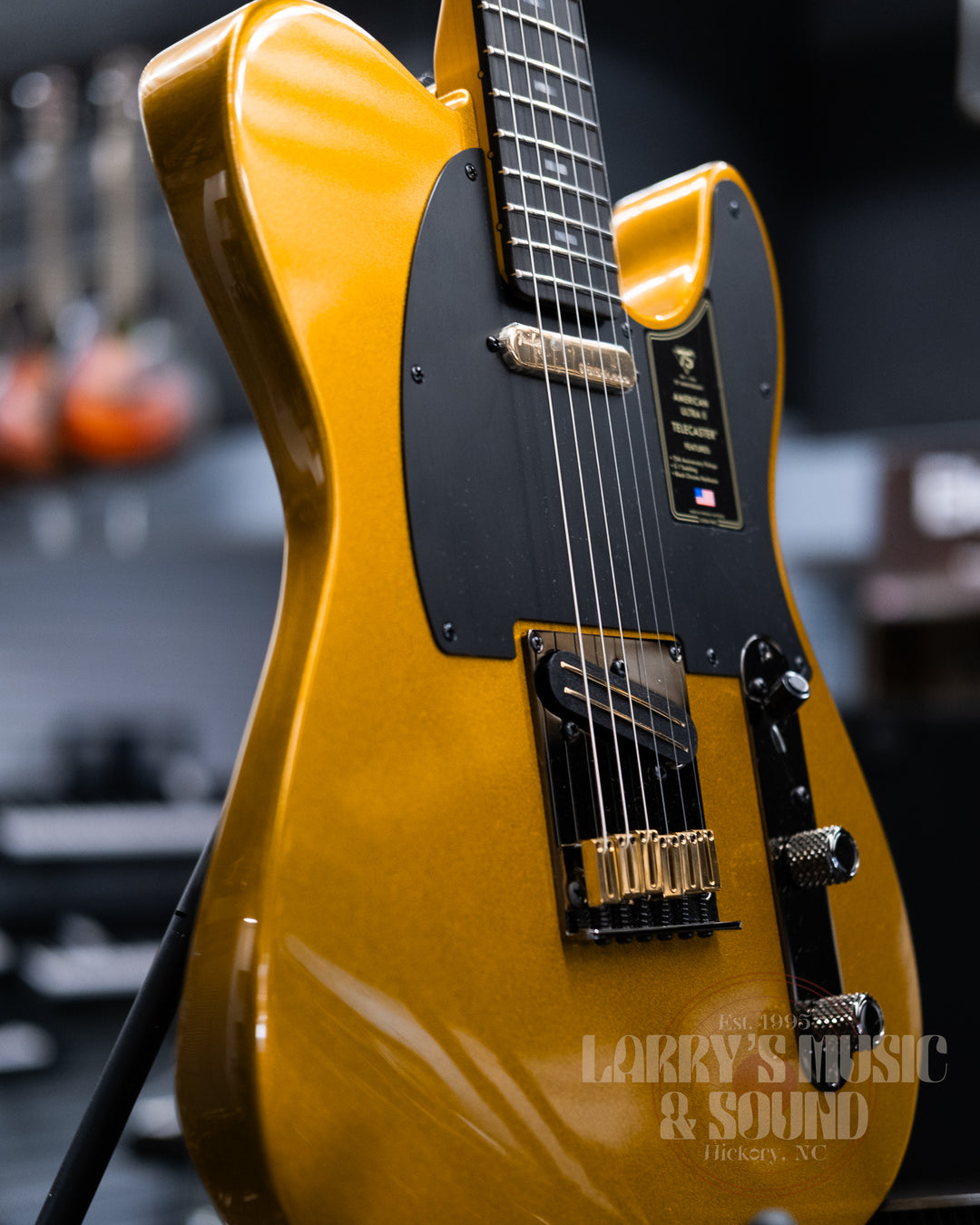 Fender 75th Anniversary American Ultra II Telecaster - Liquid Gold