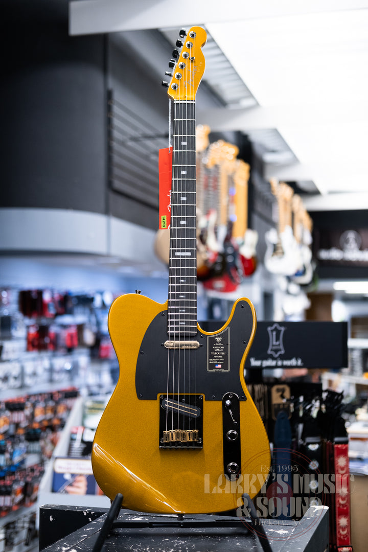 Fender 75th Anniversary American Ultra II Telecaster - Liquid Gold