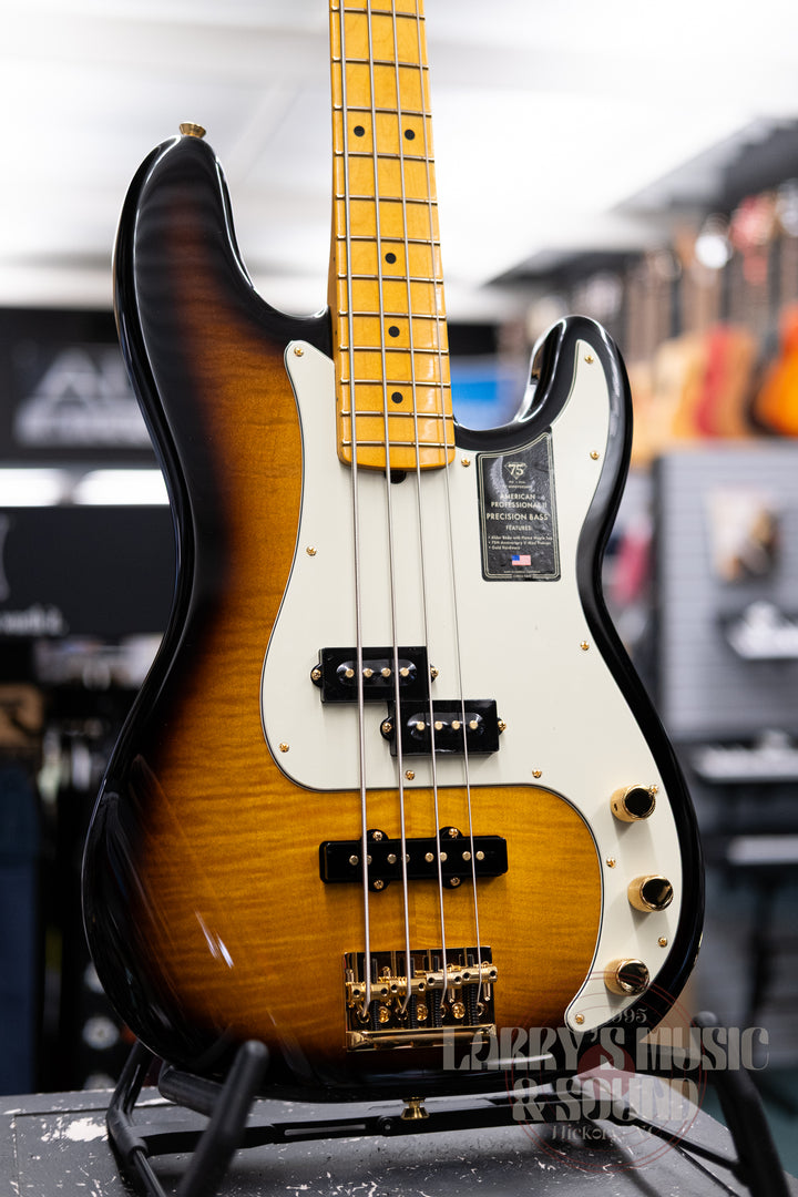 Fender 75th Anniversary American Professional PJ Bass - 2-Color Sunburst