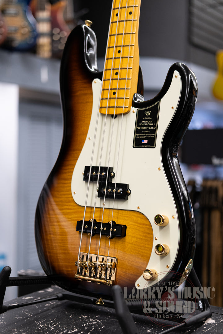 Fender 75th Anniversary American Professional PJ Bass - 2-Color Sunburst