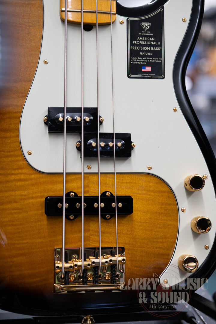 Fender 75th Anniversary American Professional PJ Bass - 2-Color Sunburst