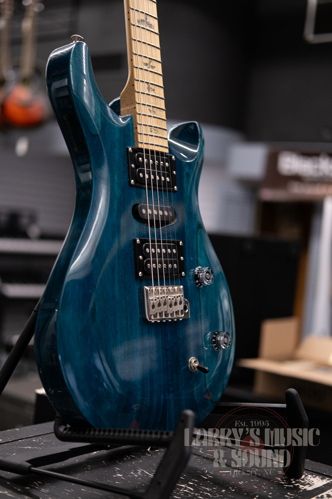 PRS SE Swamp Ash Special - Iri Blue - USED