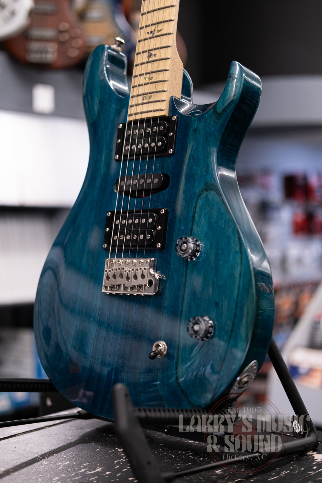 PRS SE Swamp Ash Special - Iri Blue - USED